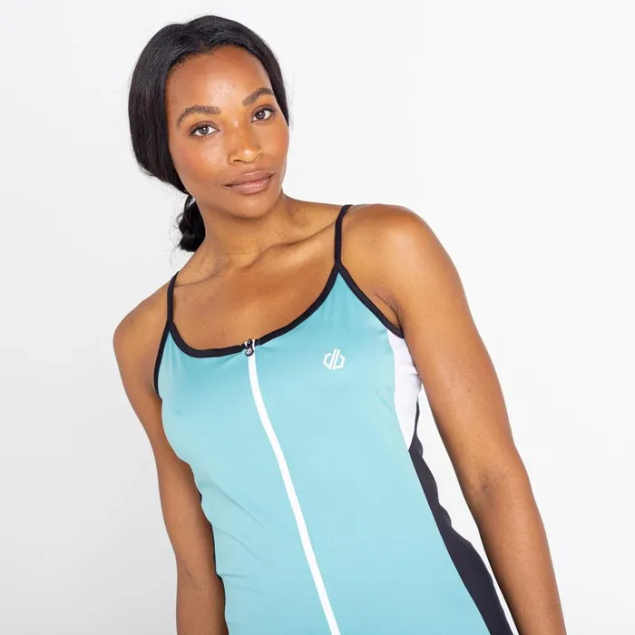 Dare 2b Cycling Jerseys Regale II Recycled Lightweight Vest Meadowbrook Green Black 8211 Women