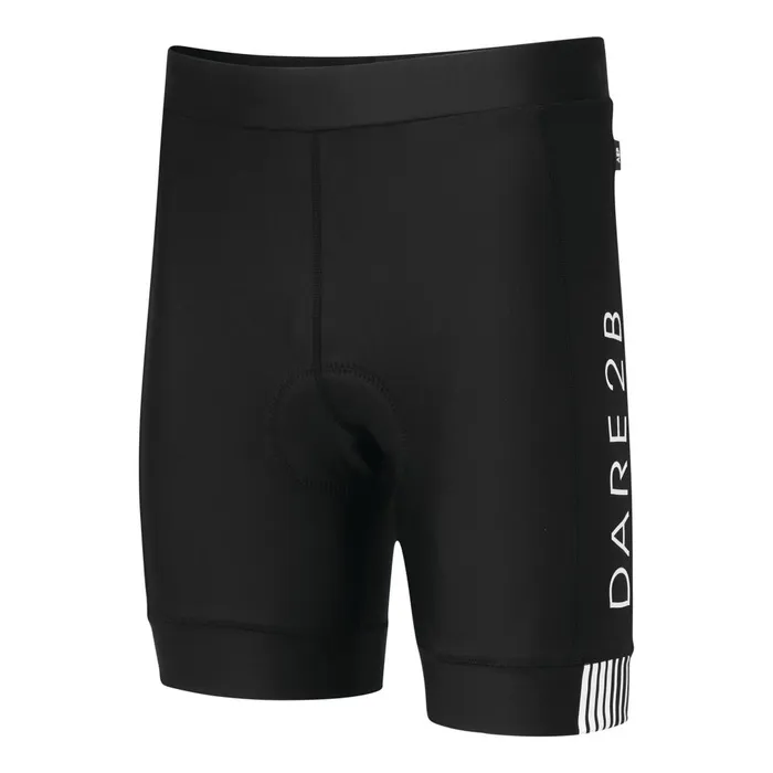 Dare 2b Cycling Shorts AEP Virtuosity Reflective Cycling Shorts Black White 8211 Men