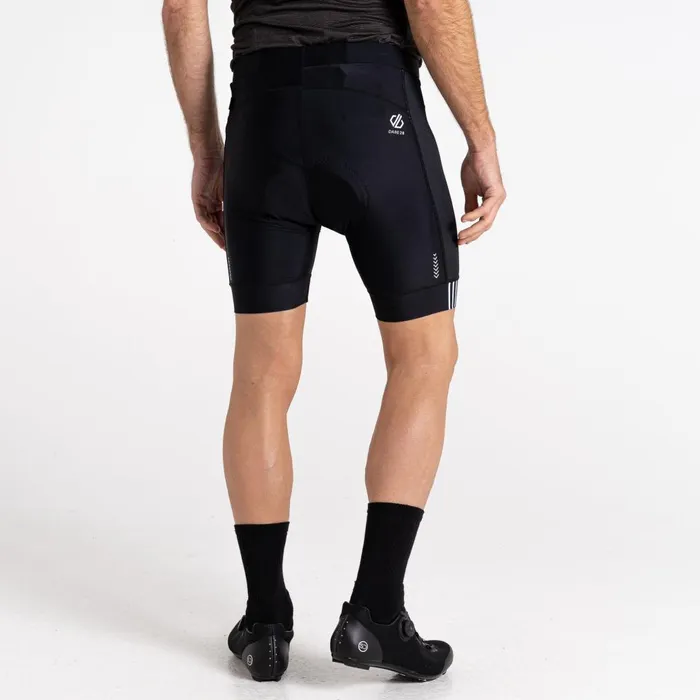 Dare 2b Cycling Shorts AEP Virtuosity Reflective Cycling Shorts Black White 8211 Men