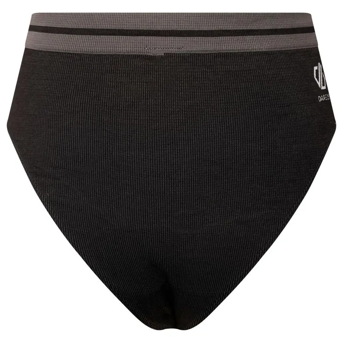 Dare 2b Don039t Sweat It Recycled Bikini Bottoms Black Charcoal Grey 8211 Women