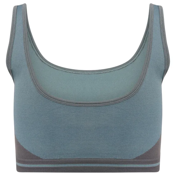 Dare 2b Don039t Sweat It Recycled Bikini Top Bluestone Orin Grey 8211 Women