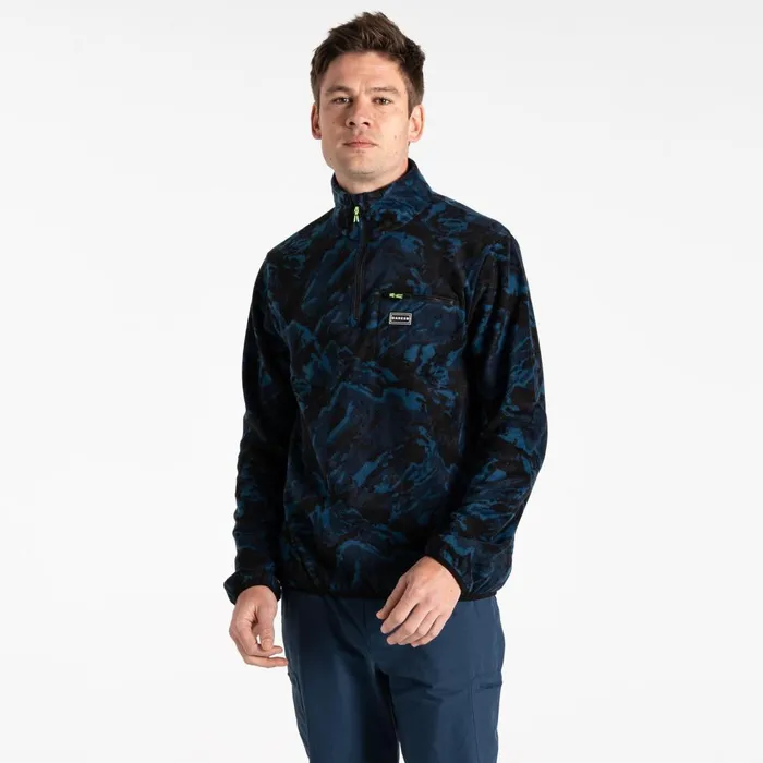Dare 2b Fleece Affinity Fleece Blue Mountain Print 8211 Men