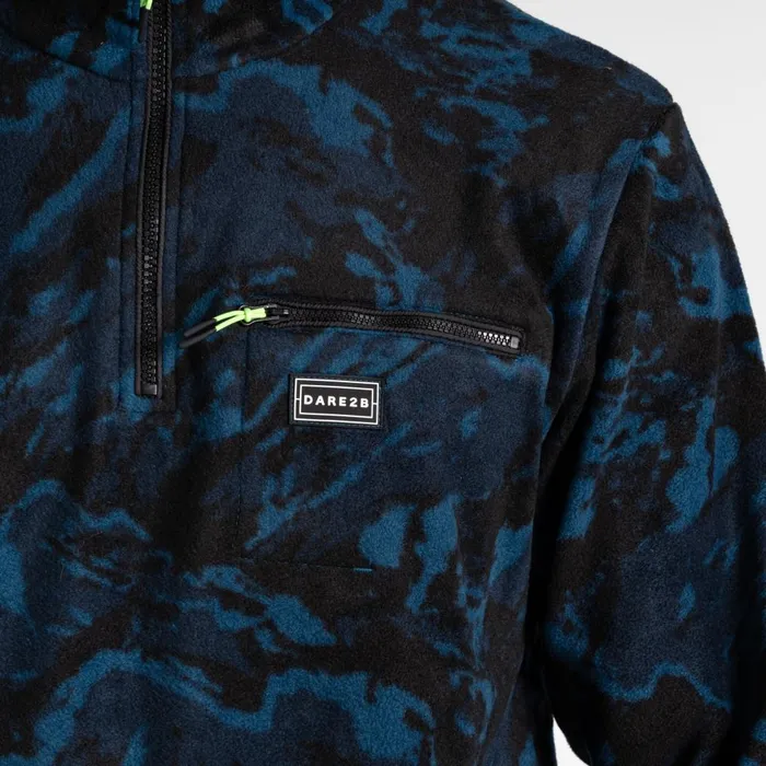 Dare 2b Fleece Affinity Fleece Blue Mountain Print 8211 Men