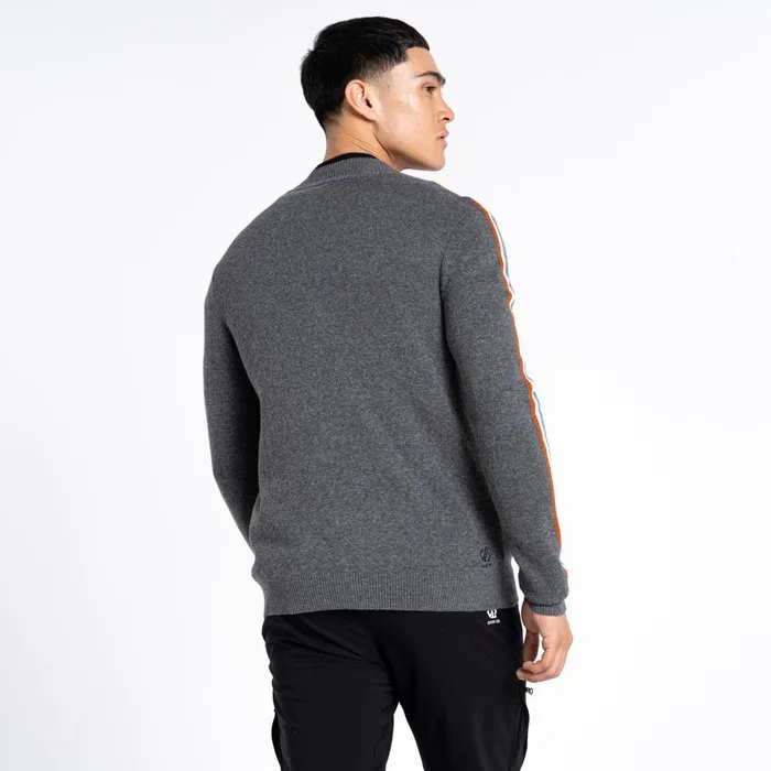 Dare 2b Fleece Dutiful II Full Zip Sweater Charcoal Grey Marl 8211 Men