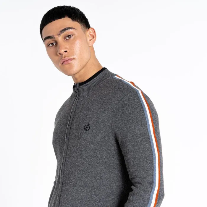 Dare 2b Fleece Dutiful II Full Zip Sweater Charcoal Grey Marl 8211 Men