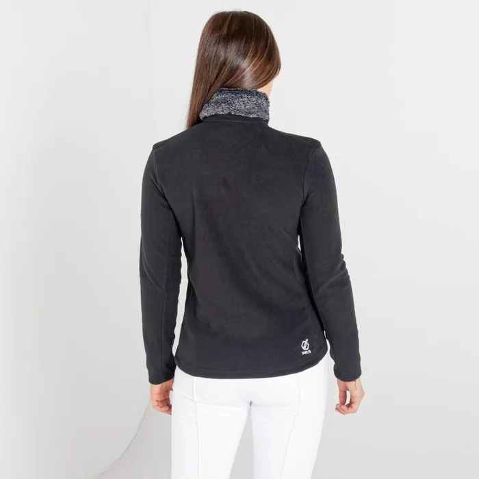 Dare 2b Fleece Engross Faux Fur Trim Sweater Black 8211 Women