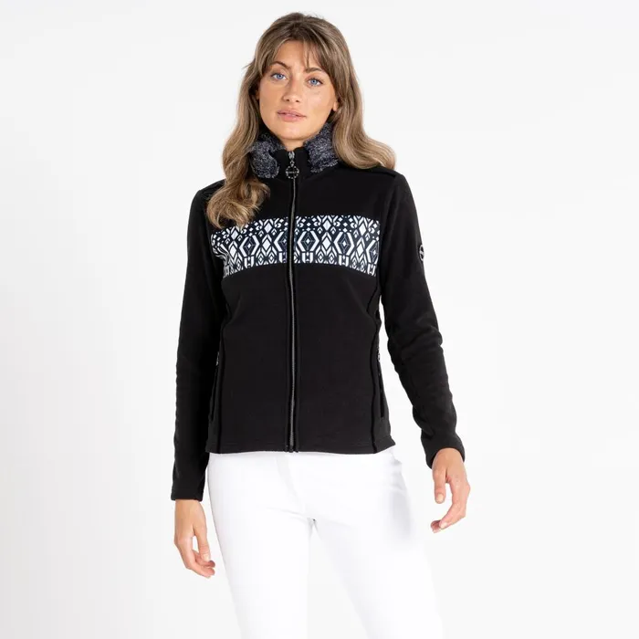 Dare 2b Fleece Engross II Full Zip Sweater Black 8211 Women