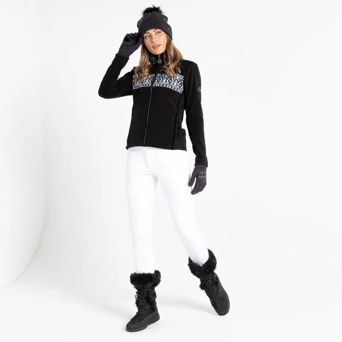 Dare 2b Fleece Engross II Full Zip Sweater Black 8211 Women