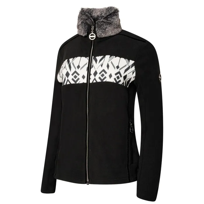 Dare 2b Fleece Engross II Full Zip Sweater Black 8211 Women
