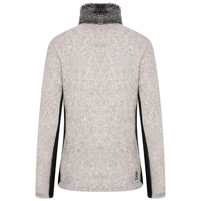Dare 2b Fleece Engross II Full Zip Sweater Mid Grey Marl 8211 Women