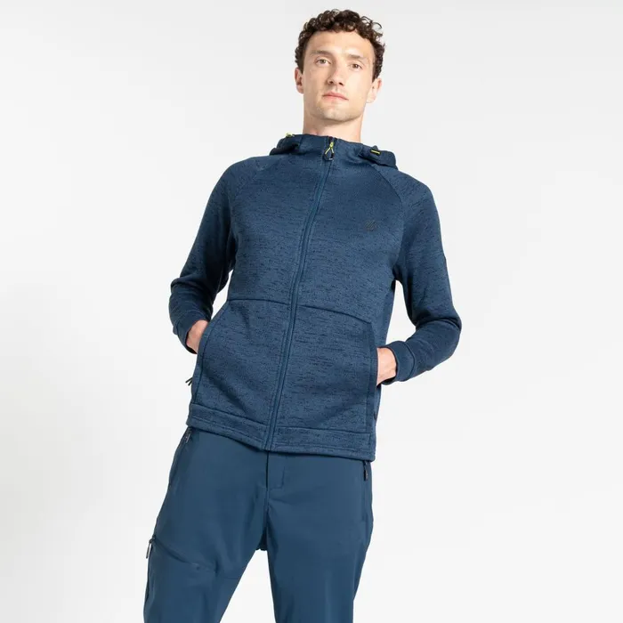 Dare 2b Fleece Shielding Hooded Fleece Moonlight Denim 8211 Men