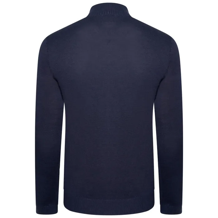 Dare 2b Fleece Unite Us Half Zip Knit Sweater Nightfall Navy 8211 Men
