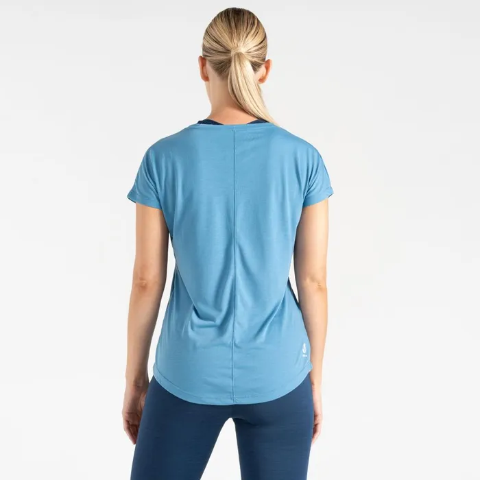 Dare 2b Graphic TShirts Calm TShirt Niagara Blue 8211 Women