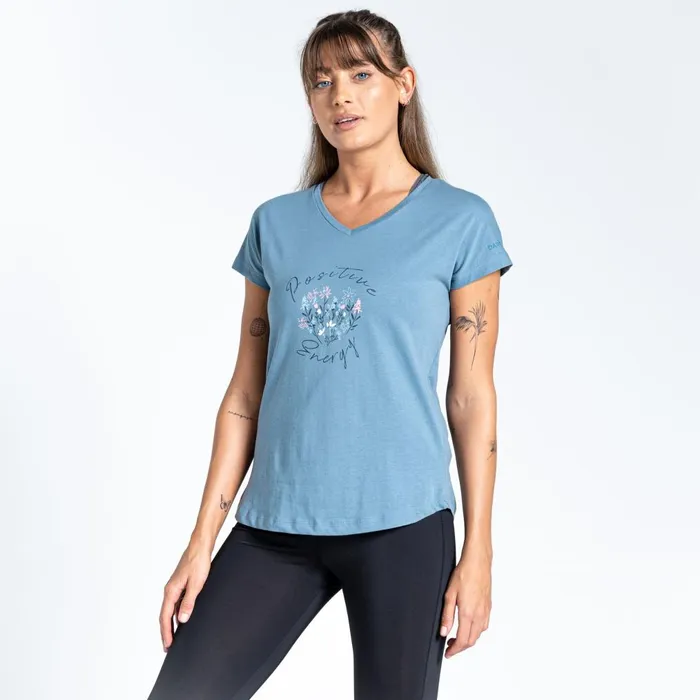 Dare 2b Graphic TShirts Moments Graphic Tee Bluestone 8211 Women
