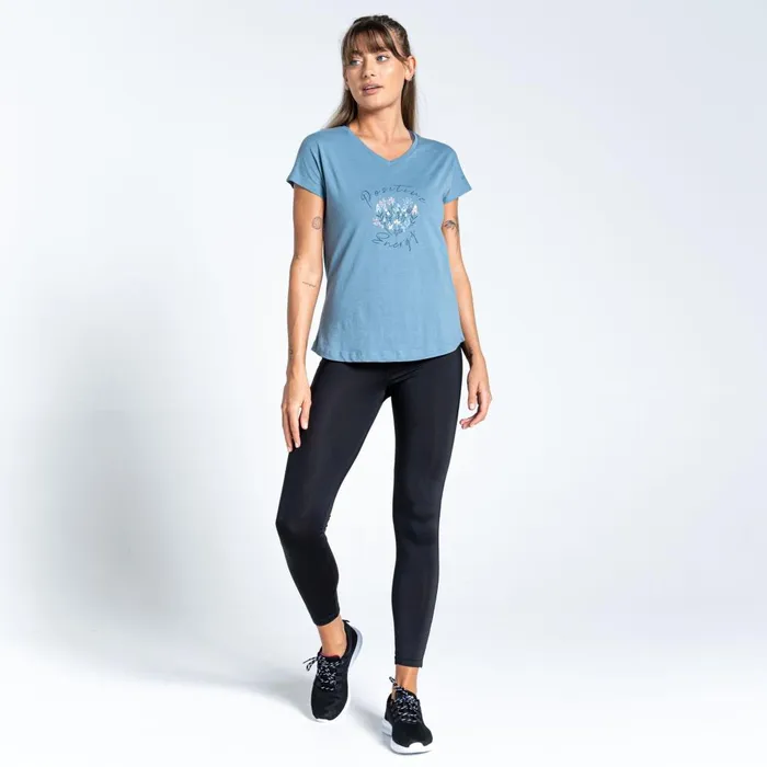 Dare 2b Graphic TShirts Moments Graphic Tee Bluestone 8211 Women