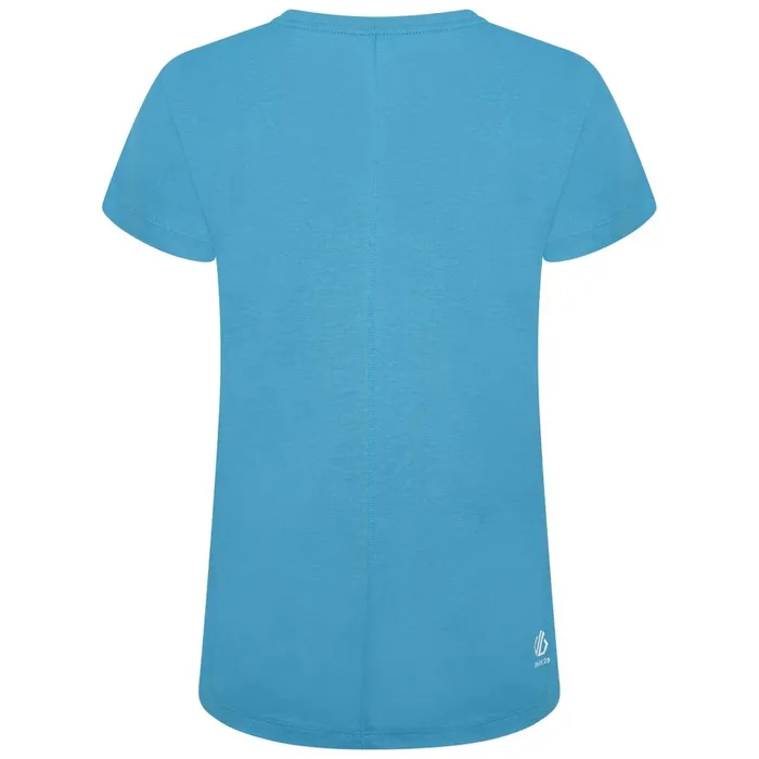 Dare 2b Graphic TShirts Moments Graphic Tee Capri Blue 8211 Women