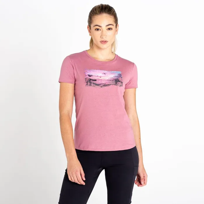 Dare 2b Graphic TShirts Peace Of Mind Graphic Tee Mesa Rose 8211 Women