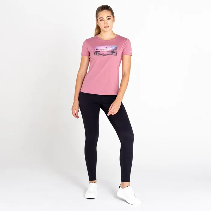 Dare 2b Graphic TShirts Peace Of Mind Graphic Tee Mesa Rose 8211 Women