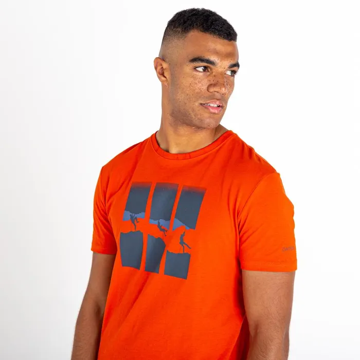 Dare 2b Graphic TShirts Relic Graphic Tee Burnt Salmon 8211 Men