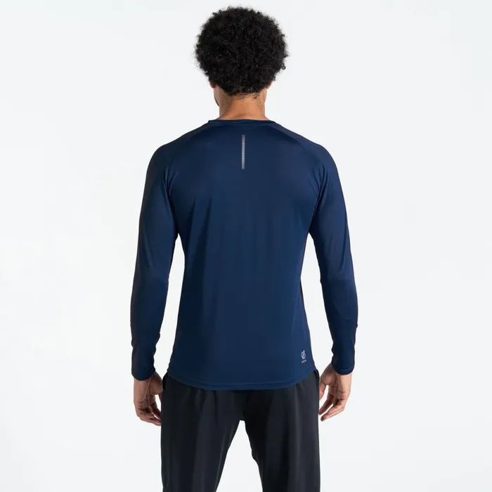 Dare 2b Graphic TShirts Tech Long Sleeved TShirt Moonlight Denim 8211 Men