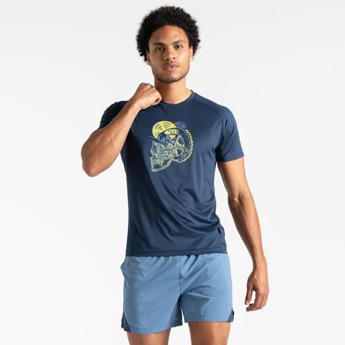 Dare 2b Graphic TShirts Tech TShirt Moonlight Denim 8211 Men