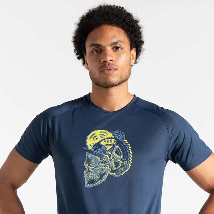 Dare 2b Graphic TShirts Tech TShirt Moonlight Denim 8211 Men