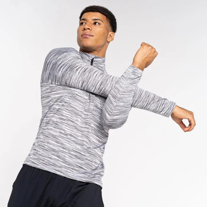 Dare 2b Gym Tops Accelerate Fitness Jersey Ash Grey 8211 Men