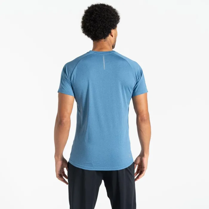 Dare 2b Gym Tops Accelerate Fitness TShirt Coronet Blue Marl 8211 Men