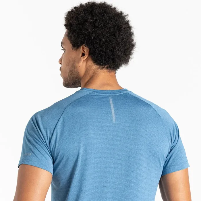 Dare 2b Gym Tops Accelerate Fitness TShirt Coronet Blue Marl 8211 Men