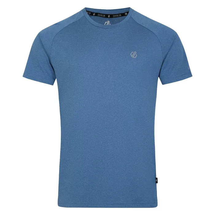Dare 2b Gym Tops Accelerate Fitness TShirt Coronet Blue Marl 8211 Men