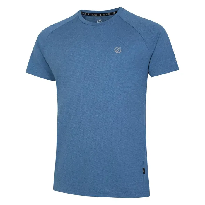 Dare 2b Gym Tops Accelerate Fitness TShirt Coronet Blue Marl 8211 Men