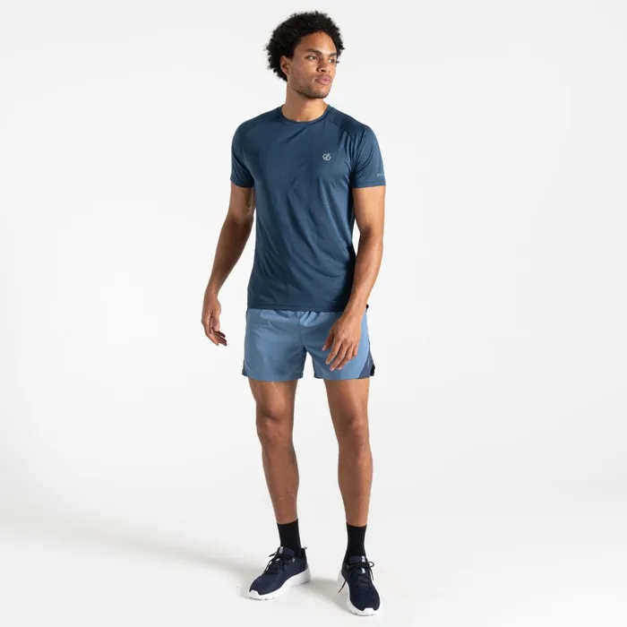 Dare 2b Gym Tops Accelerate Fitness TShirt Moonlight Denim Marl 8211 Men