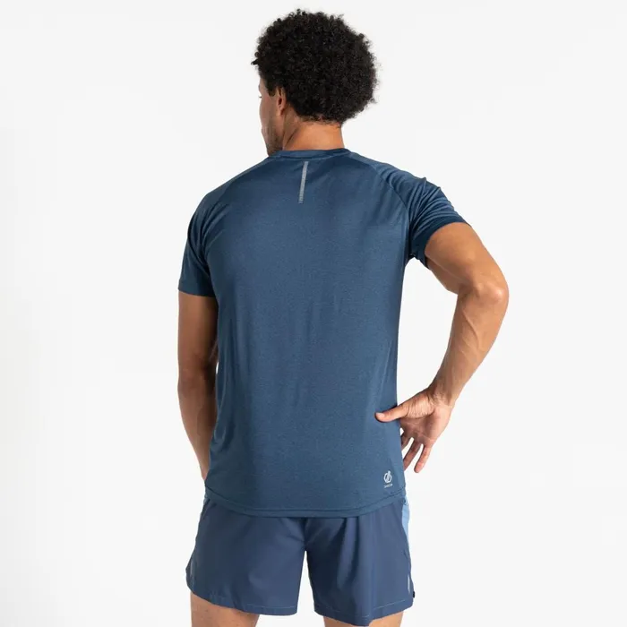 Dare 2b Gym Tops Accelerate Fitness TShirt Moonlight Denim Marl 8211 Men