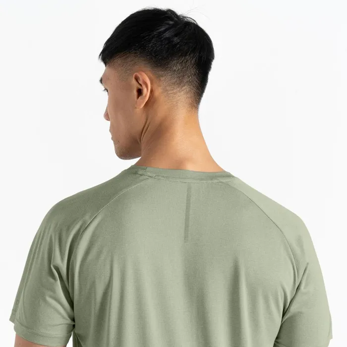 Dare 2b Gym Tops Accelerate Fitness TShirt Oil Green Marl 8211 Men