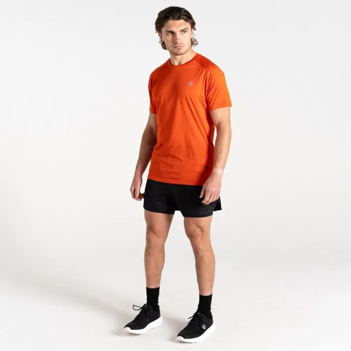 Dare 2b Gym Tops Accelerate Fitness TShirt Tuscan Red 8211 Men