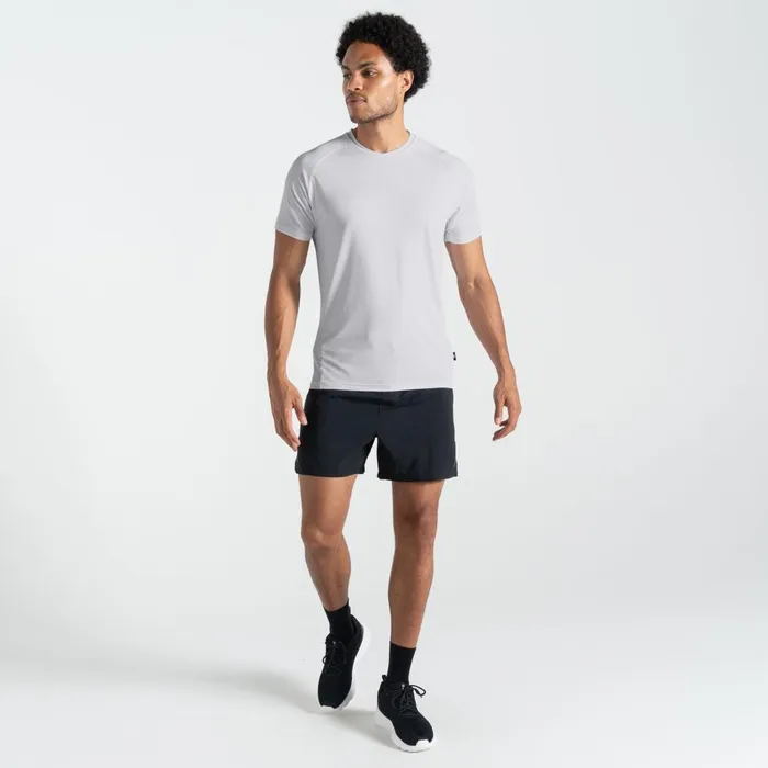 Dare 2b Gym Tops Accelerate Fitness TShirt White 8211 Men