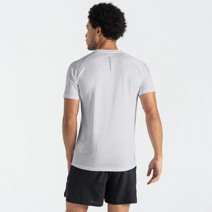 Dare 2b Gym Tops Accelerate Fitness TShirt White 8211 Men