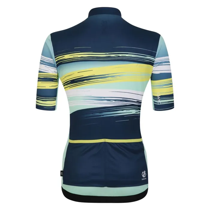 Dare 2b Gym Tops AEP Stimulus Jersey Mint Green Paint Print 8211 Women