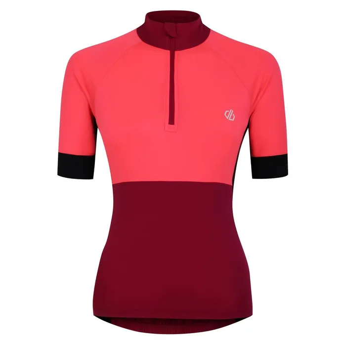 Dare 2b Gym Tops Compassion III Jersey Berry Neon Pink 8211 Women