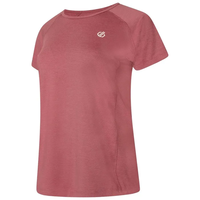 Dare 2b Gym Tops Corral Lightweight TShirt Mesa Rose Marl 8211 Women