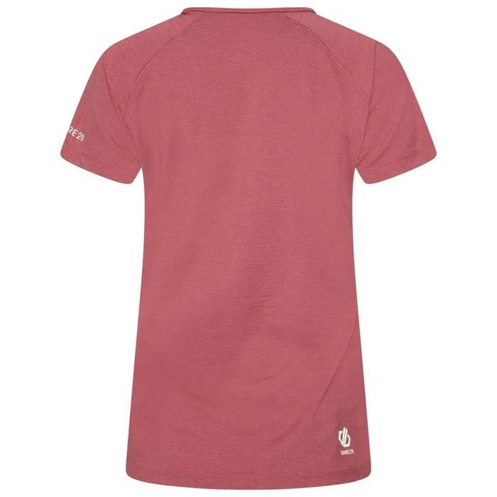 Dare 2b Gym Tops Corral Lightweight TShirt Mesa Rose Marl 8211 Women