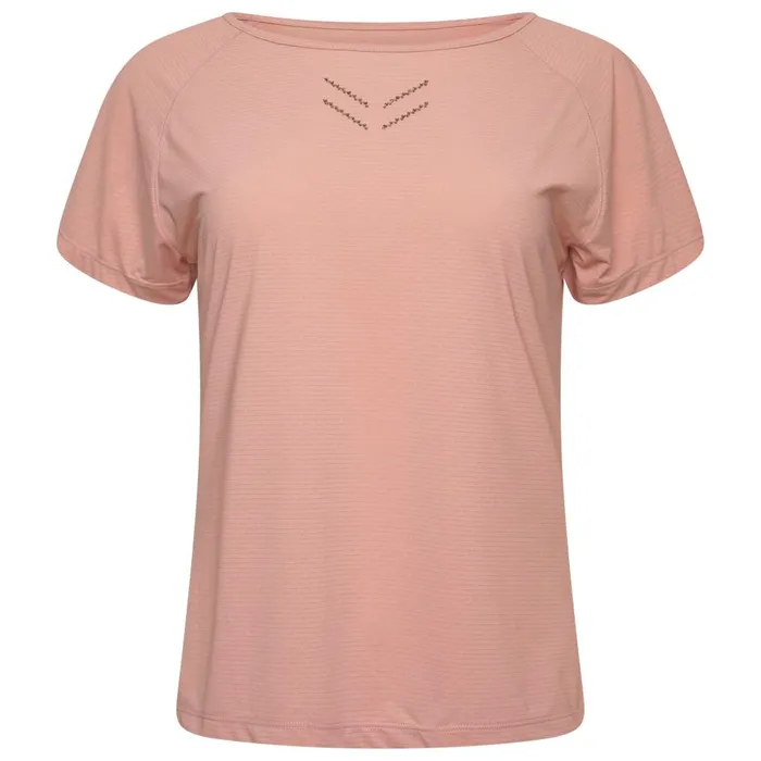 Dare 2b Gym Tops Crystallize Active Tee Powder Pink 8211 Women