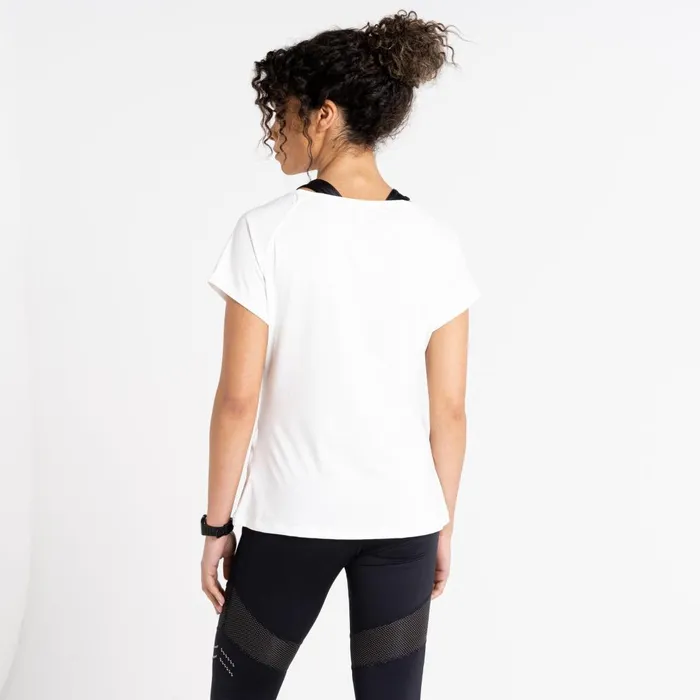 Dare 2b Gym Tops Crystallize Active Tee White 8211 Women