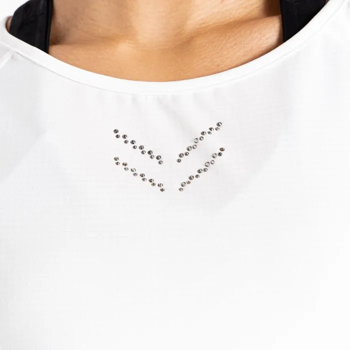 Dare 2b Gym Tops Crystallize Active Tee White 8211 Women