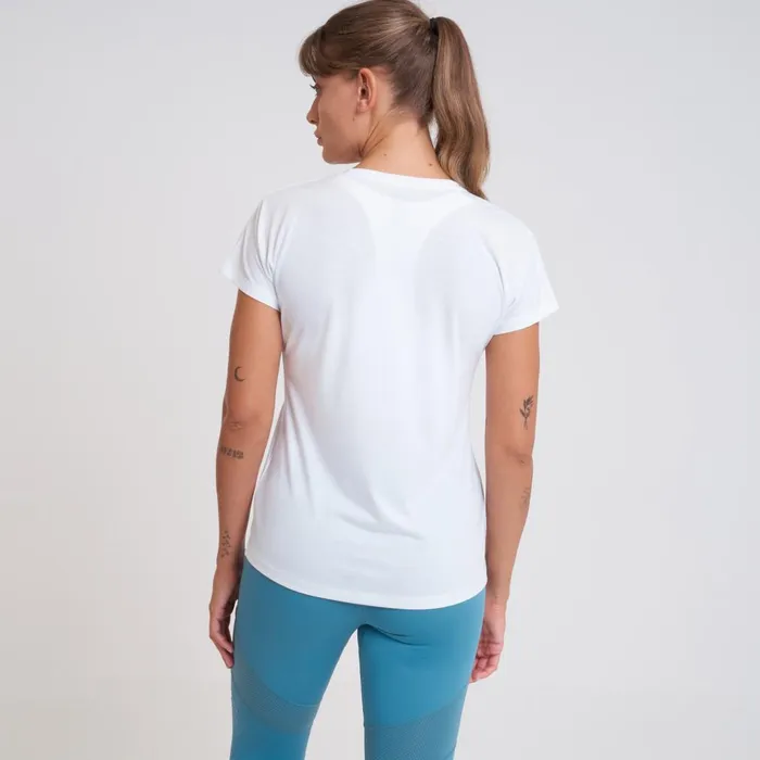 Dare 2b Gym Tops Crystallize Graphic Tee White 8211 Women