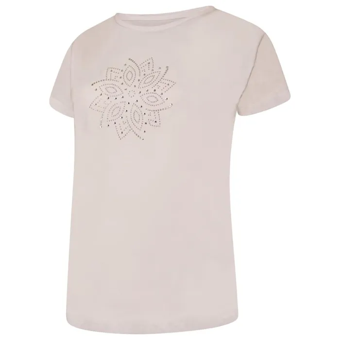 Dare 2b Gym Tops Crystallize Graphic Tee White 8211 Women