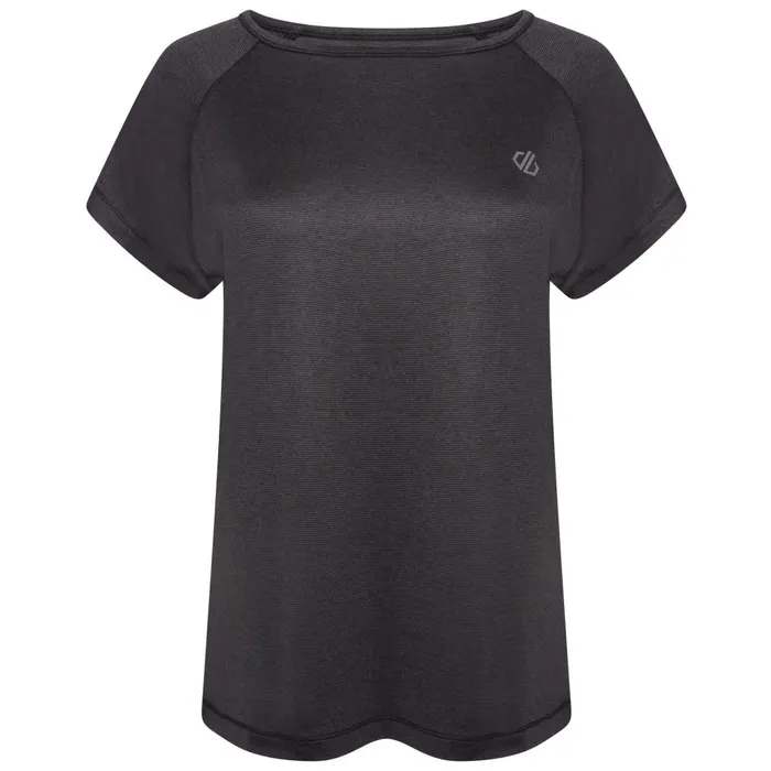 Dare 2b Gym Tops Deftly Workout Tee Black Marl 8211 Women