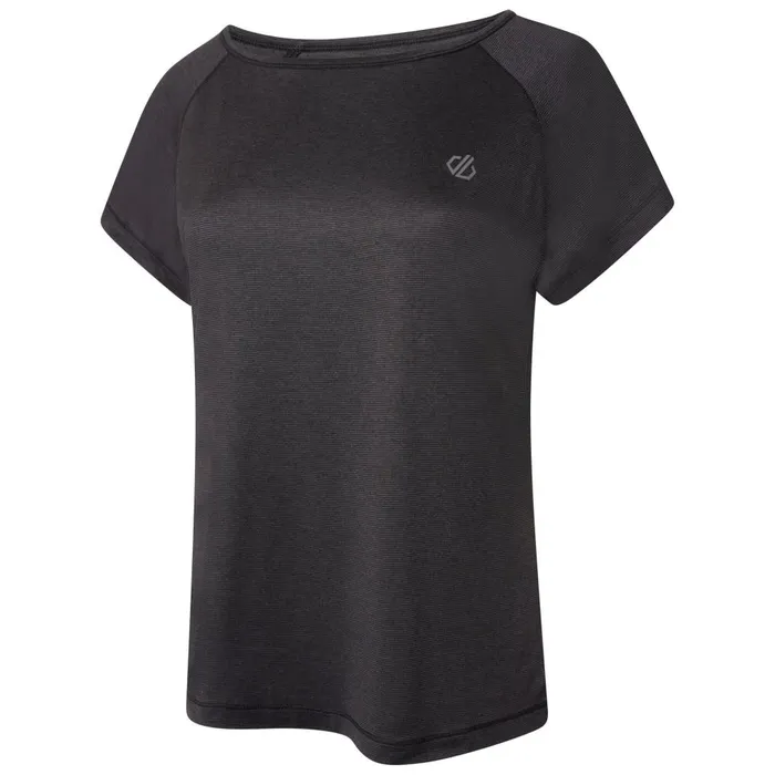 Dare 2b Gym Tops Deftly Workout Tee Black Marl 8211 Women