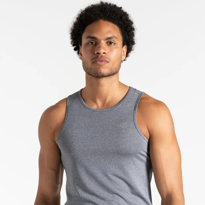 Dare 2b Gym Tops Dignant Fitness Vest Charcoal Grey Marl 8211 Men
