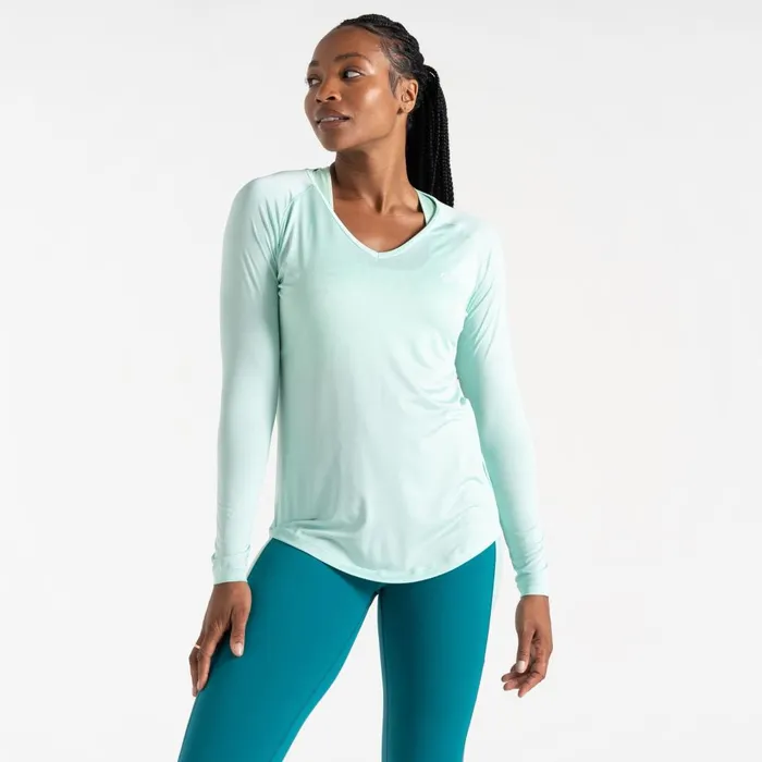 Dare 2b Gym Tops Discern Lightweight TShirt Mint Green 8211 Women